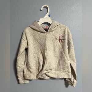 Calvin Klein Toddler Girl Hoodie. Size 5T